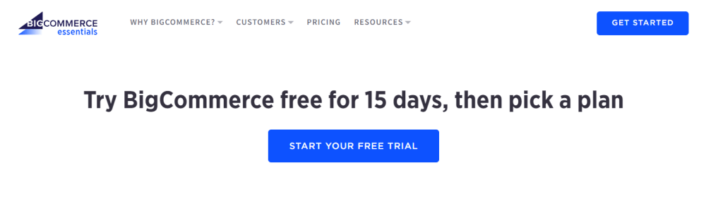 Bigcommerce free trial