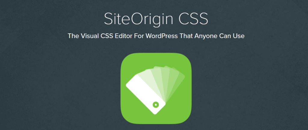 SiteOrigin CSS builder 